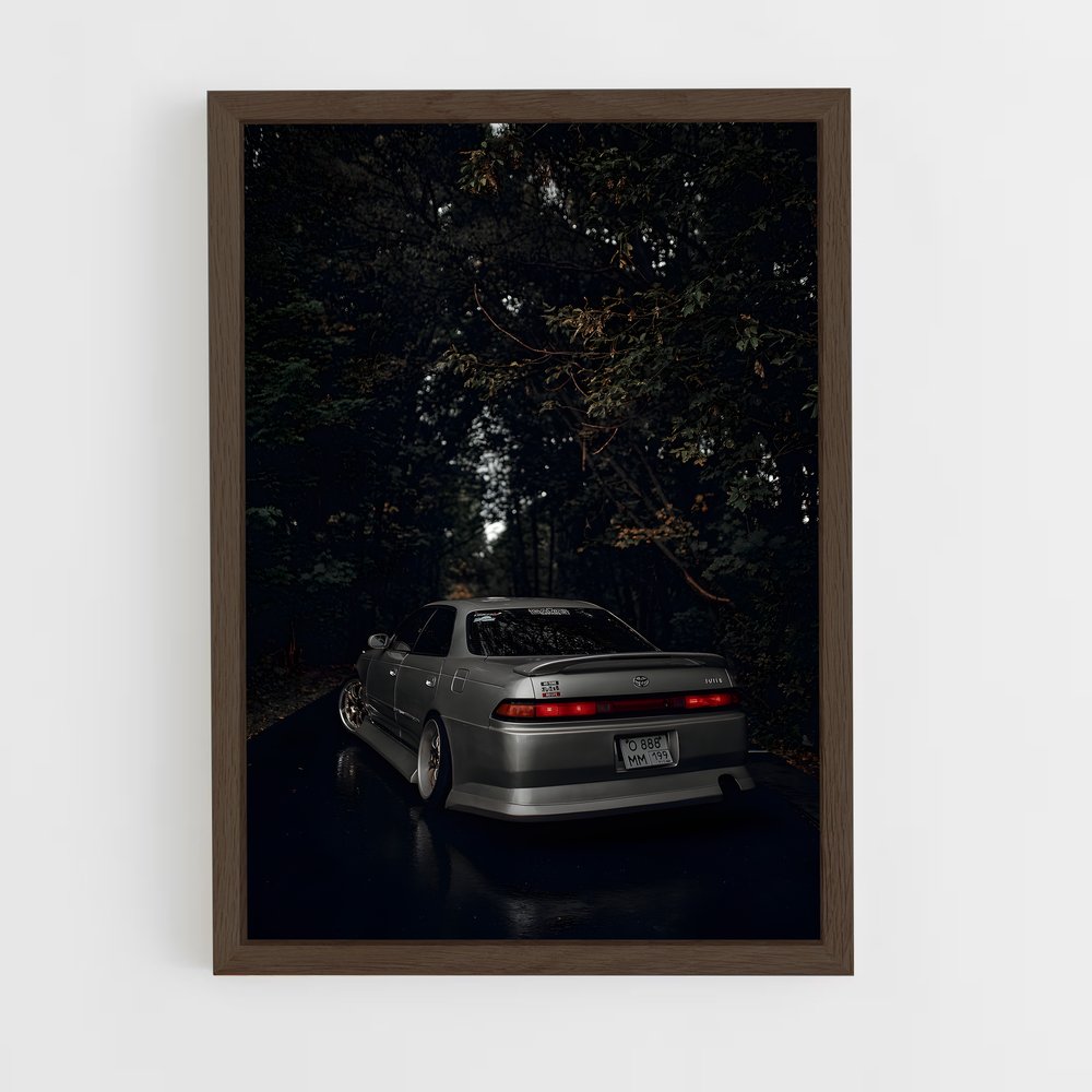 Poster Mark ii jzx élégant – affiche Toyota (vue 5)